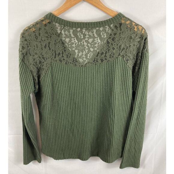 NWOT Ten Sixty Sherman Girls button front thermal XL - Picture 4 of 4